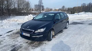 Свіжо пригнане авто за 8900$. Пежо  308 2015 року 1.6 120 кс дизель —на продажу