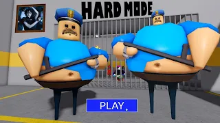 Roblox BARRY'S PRISON RUN! - HARD MODE Obby Walkthrough FULL GAME