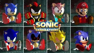 Sonic Generations: Choose Your Favorite Classic Design: Ultimate Edition (Sonic Designs Compilation)