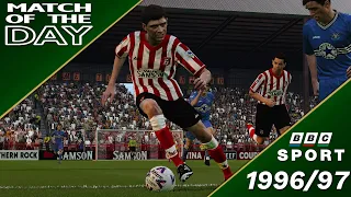 MATCH OF THE DAY | Sunderland v Newcastle & Arsenal v Chelsea | 1996/97 Season PES 2021