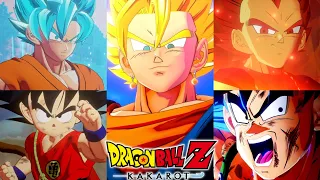 All Cinematic Cutscenes-Dragon Ball Z: Kakarot (All Videos) [Including All 6 DLC's]