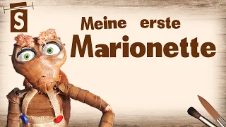 Marionette selbt bauen | Wir bauen eine sympathische Kakerlake #marionette