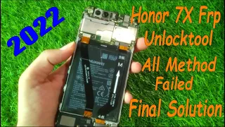 Honor 7x (BND-AL10) Frp Bypass Unlocktool 100% success Method