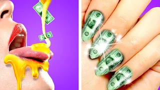 SI MES PARENTS DEVENAIENT RICHES 💰💲 || situations drôles : filles riche vs fille fauchée