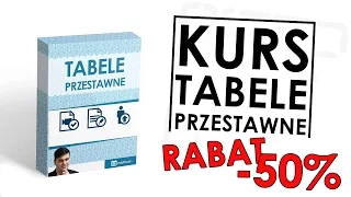 Tabele przestawne w Excelu