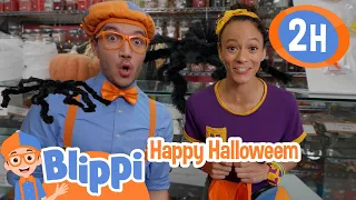 Blippi and Meekah's Sweet Sweet Trick-or-Treat + More Halloween Horror | Best Friend Adventures