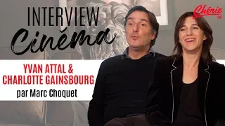 Yvan Attal & Charlotte Gainsbourg : "Mon Chien Stupide" #ChériefmCinéma #interviewcinema