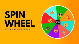Spin Wheel using HTML CSS & JavaScript