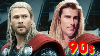 This Is How Avengers Cast Would've Looked Like If It Was Made In The 90s | 90s Avengers