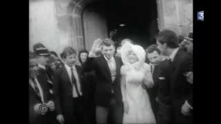 Mariage Johnny Hallyday et Sylvie Vartan à Loconville (Oise)12 Avril 1965