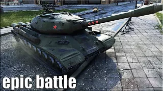 ИС-4 против ТОЛПЫ))) 🌟 медаль Колобанова, Пул 🌟 World of Tanks лучший бой на ИС 4