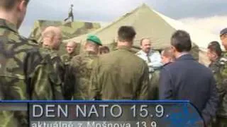 Přípravy na Den NATO v Ostravě