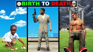 FRANKLIN BIRTH to DEATH in GTA 5