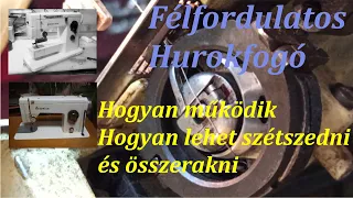 Hogyan működik a félfordulatos hurokfogó / Hogyan lehet szétszedni és összerakni