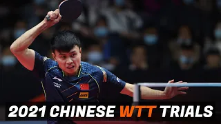 Zhou Qihao vs Xu Yingbin | 2021 Chinese WTT Trials and Olympic Simulation (R16)