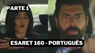 Esaret 160 - Orhum e Hira sofrem um acidente! ESARET Capítulo 160 legendado em português