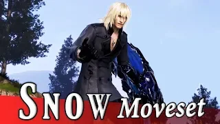 Snow Villiers (LR) Moveset + Detail - Dissidia Final Fantasy NT (DFFAC/DFFNT)