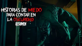 HISTORIAS DE MIEDO PARA CONTAR EN LA OSCURIDAD | RESUMEN EN 16 MINUTOS