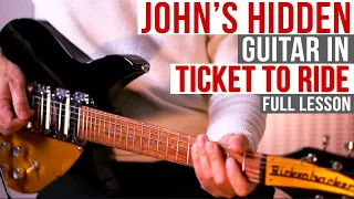 John's Hidden Guitar in TICKET TO RIDE Unveiled | Beatles - Galeazzo Frudua
