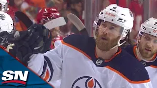 Duncan Keith Buries One To Become The Oldest Player In Oilers History To Score A Postseason Goal