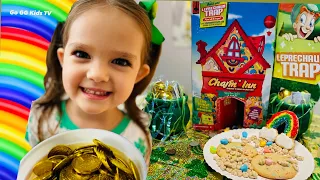 GG makes Lucky Charms 🍀 🌈 Lucky the Leprechaun Trap 🪤 to Catch a Leprechaun