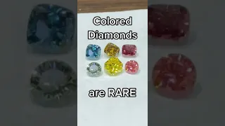 Colored Diamonds Are RARE… Here’s Why!