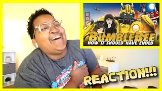 How BUMBLEBEE Should Have Ended HILARIOUS REACTION!!!