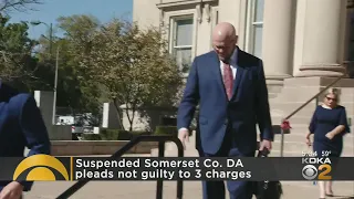 Suspended Somerset DA pleads not guilty in assault case