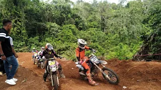 SUPER GRASS TRACK OPEN||kelas bebek 4 tak open || sirkuit panza desa TELUK KAYU PUTIH