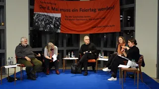 Podiumsdiskussion „Den 8. Mai zum Feiertag machen!“ mit MdHBs von SPD, GRÜNE, LINKE, Kunsthalle HH