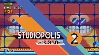 Sonic Mania - Studiopolis Zone (All Acts + Boss)