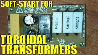 "Soft-Start" Circuit For Toroidal Transformers