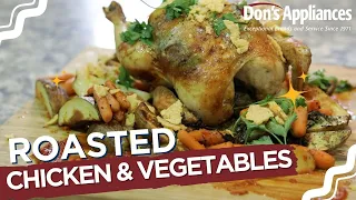 Roasted Chicken & Vegetables | Thermador Wall Oven