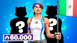 COMO SE JUEGA ARENA EN 60,000 PUNTOS ~ 40 KILLS CON MI TRIO MEXICANO | FORTNITE