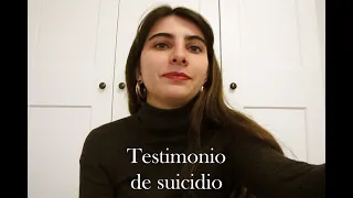 Testimonio de suicidio