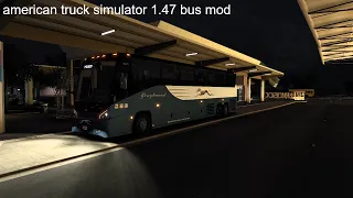 ATS 1.47  Greyhound Bus Mod  Meteor Shower (Clean Graphics)