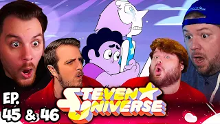 Steven Universe Episode 45 & 46 Group Reaction | Rose's Scabbard / Open Book