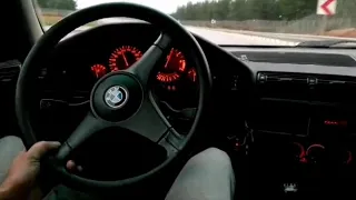 E34 BMW 535i Acceleration