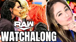 Last Woman Standing Becky Lynch vs Nia Jax, WWE RAW (3/18/24) w/ Denise Salcedo