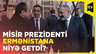 Paşinyan Misir prezidenti Əbdülfəttah əs-Sisi ilə görüşdü