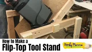 How to Make a Simple Flip-Top Tool Cart for the Workshop