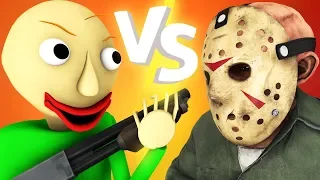 Балди vs Джейсон 2: Дробовик (Пятница 13 хоррор игра 3D анимация)
