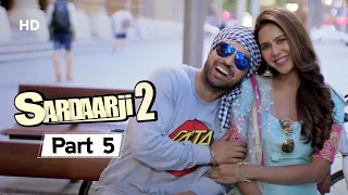 प्यार के पंछी DILJIT DOSANJH & SONAM BHAWA | Latest Hindi Dubbed Movie Sardaar Ji 2 | Movie Part 5