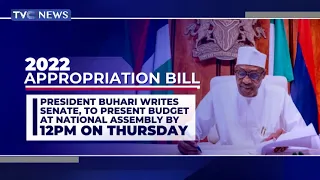 President Buhari Writes Senate, to Present Budget at National Assembly on Tuesday