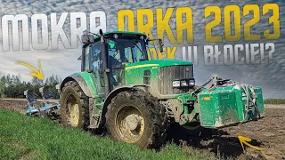 ☆Jelonek W Błocie!?☆Mokra Orka W Ciężkich Warunkach 2023!?☆Vixa☆John Deere 6630 & Lemken W Akcji☆