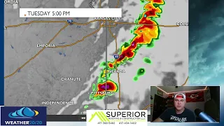 Tuesday YouTube: Big severe threat returns this afternoon