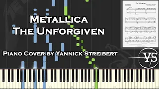 How to play The Unforgiven by Metllica on piano - Piano Cover - Synthesia tutorial - REUPLOAD