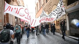 Scuola, studenti manifestano al Miur: poi si dirigono a Montecitorio