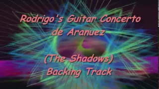 Rodrigo's Guitar Concierto de Aranjuez - Backing Track