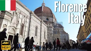 Florence, Italy 🇮🇹 - The Duomo to Ponte Vecchio - 4K Walking Tour in 2022